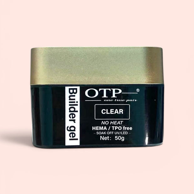 Builder Gel in JAR 50ml-CLEAR-HEMA/TPO FREE-NO HEAT
