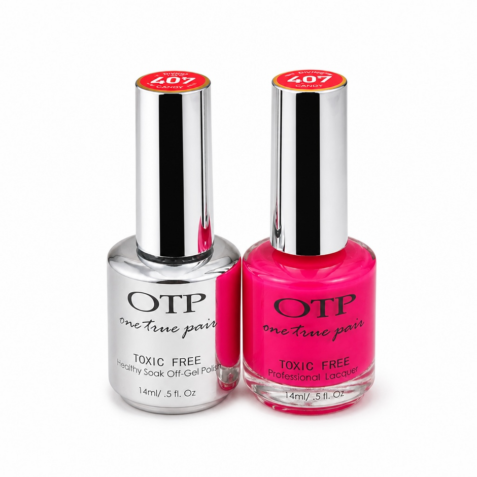 OTP #407 Nutty Coconut- Matching Gel & Nail Polish Duo