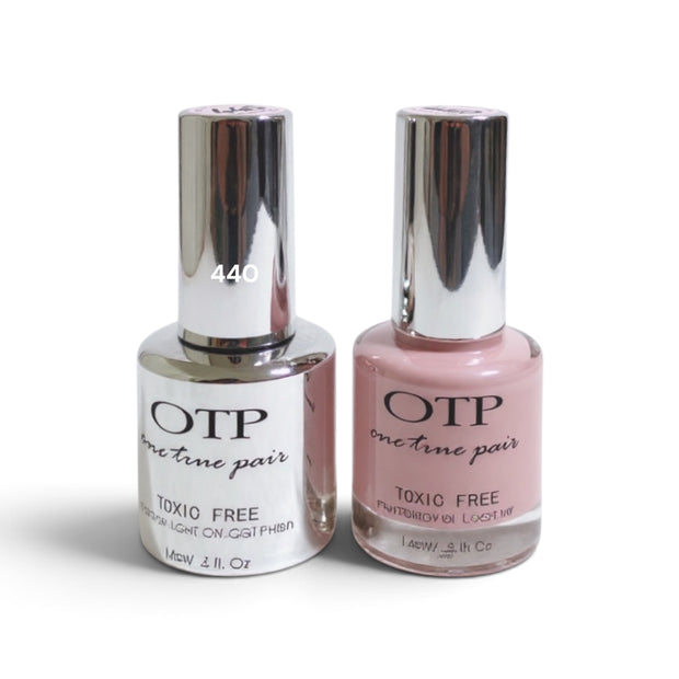 OTP #440 NATURAL PINK - Matching Gel & Nail Polish Duo